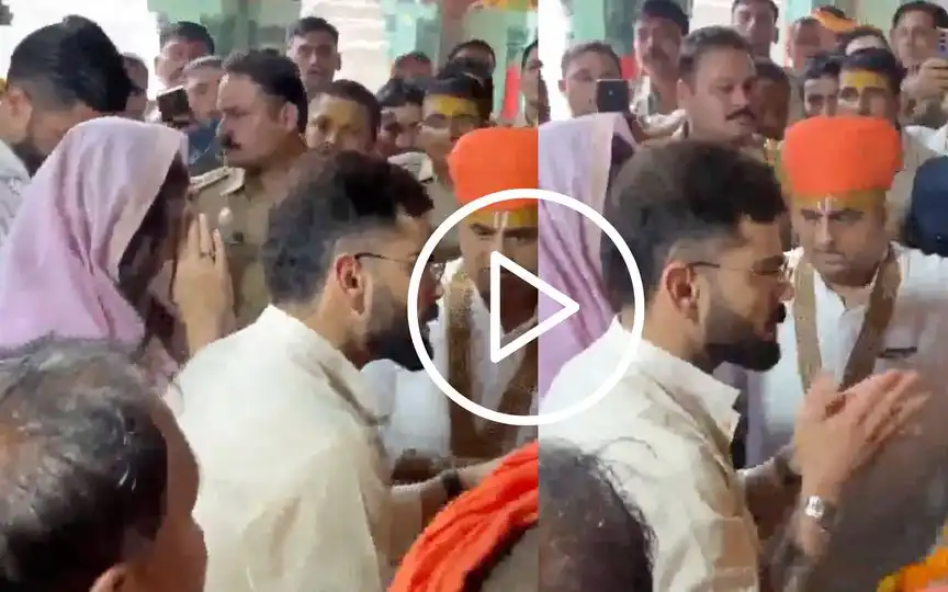 Virat Kohli, Anushka Sharma Offer Prayers At Ayodhya’s Hanuman Garhi Temple